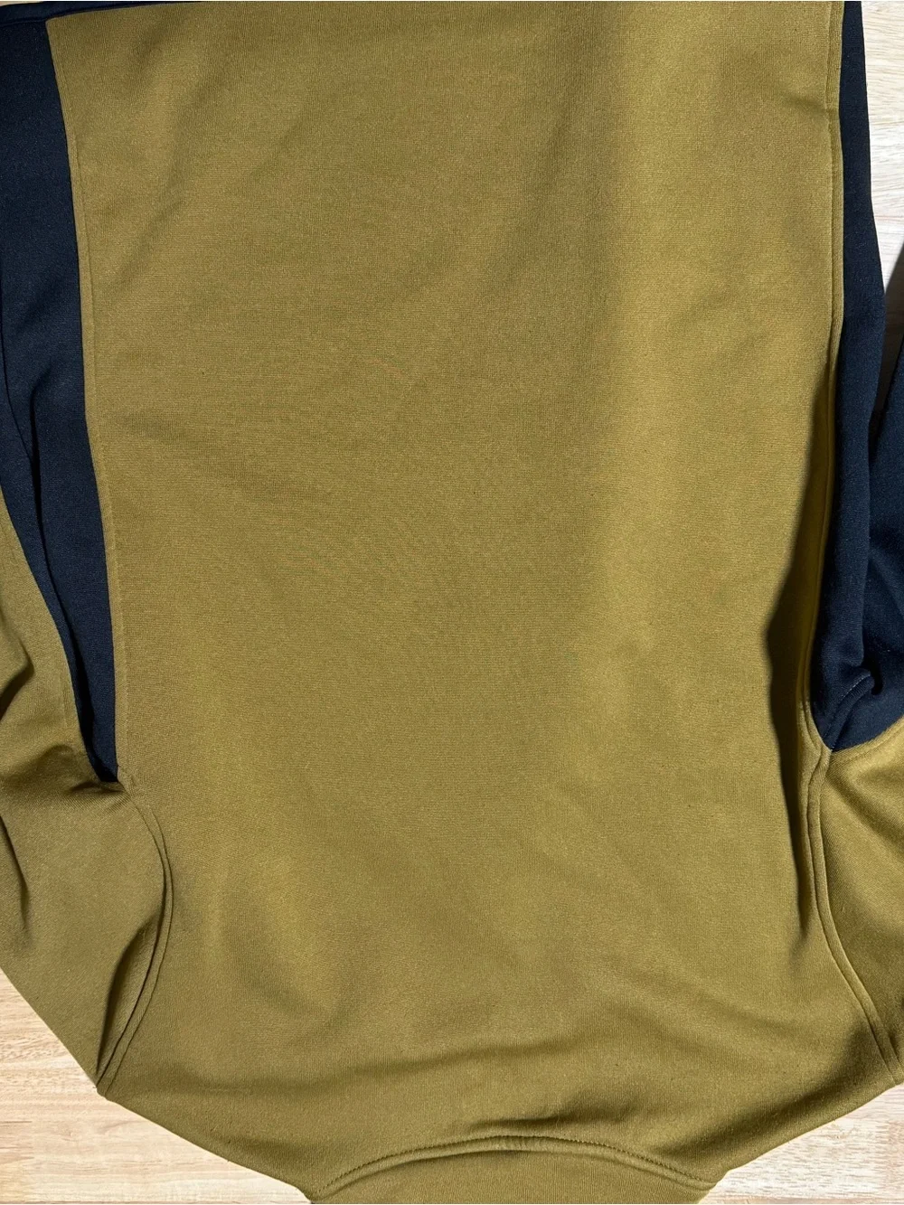 Canada Weather Gear Men’s Olive Green Black Quarter Zip
